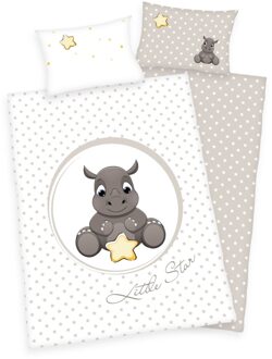 Fynn dekbedovertrek - 26021 - Wit