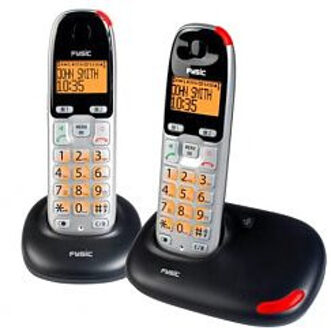 Fysic Big Button DECT twinset FX-5720 Analoge telefoon