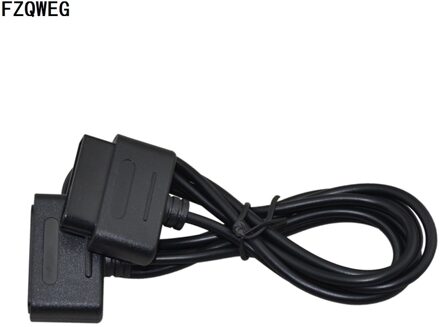 Fzqweg Zwart Verlengkabel Snoeren Voor Snes Game Verlengkabel Voor Super Nintendo Snes Controller