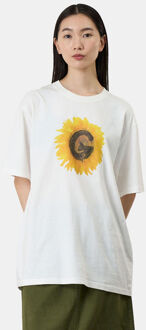 G-Flower Tee Wit - L