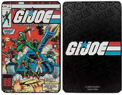 G.I. Joe: A Real American Hero #1 Limited Edition Ingot