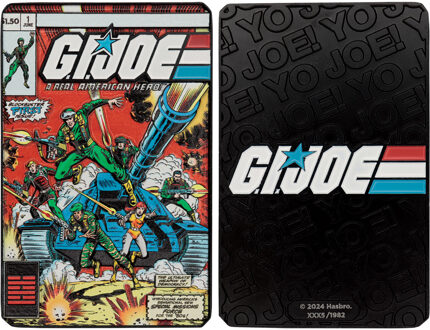 G.I. Joe Ingot A Real American Hero #1 Limited Edition