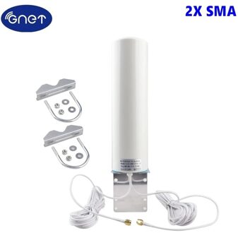 G Lte Antenne Sma Antenne High Gain Antenne Dual Mimo Sma Male Connector 3G/4G Wifi Signaal booster Voor Cpe Router 2x22dbi 5M