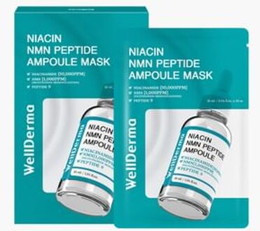 G Plus Niacin Nmn Peptide Ampoule Mask Set 28ml x 10 Sheets