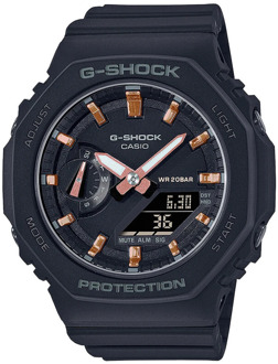 G-Shock Casio GMA-S2100-1AER horloge kunstof zwart met zwarte band