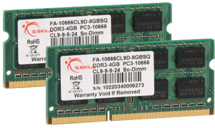 G.Skill 8 GB DDR3-1333 Kit