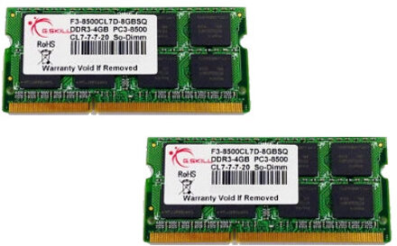G.Skill 8GB DDR3-1066 SQ 8GB DDR3 1066MHz geheugenmodule