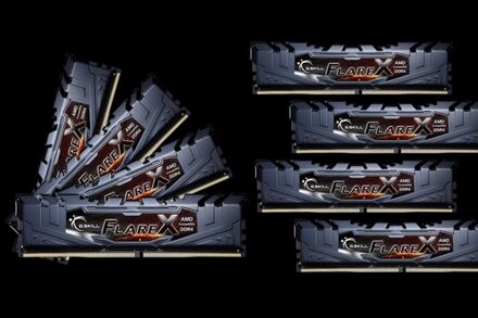 G.Skill Flare X (for AMD) F4-2400C15Q2-128GFX geheugenmodule 128 GB DDR4 2400 MHz