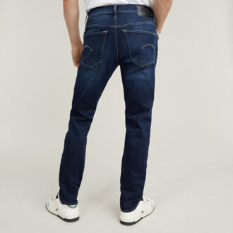 G-Star 3301 slim d25742 8968 89 dark aged  heren regular tapered jeans  - g-s Indigoblauw - 33-32