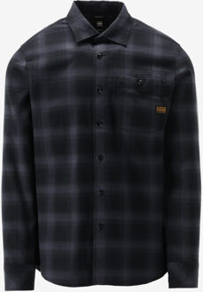 G-Star Casual Shirt donker blauw - M