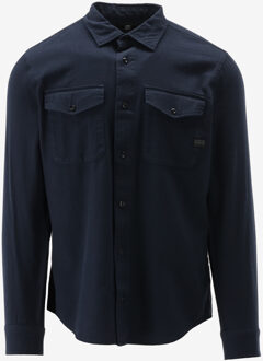 G-Star Casual Shirt donker blauw - S;L;M