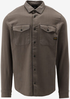G-Star Casual Shirt donker grijs - L;M