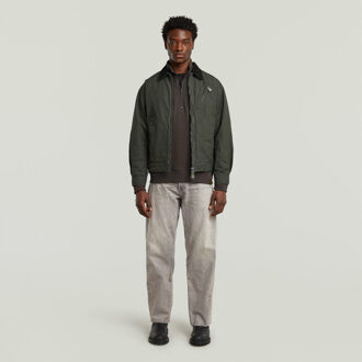 G-Star Essential loose half zip sw Bruin - M