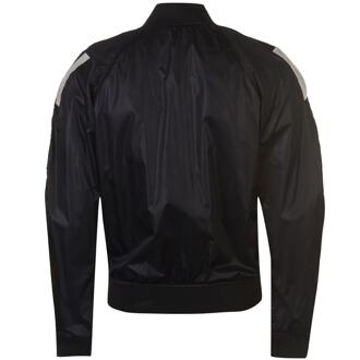 G-Star G Star Afrojack Bomber Jacket Heren Heren Gevoerd Jasje Top Lichtgewicht Ritssluiting Zwart