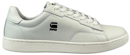 G-Star Klassieke Lage Leren Sneaker G-star , White , Heren - 42 Eu,44 Eu,41 Eu,43 Eu,40 Eu,46 Eu,45 EU