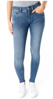 G-Star Lynn Trender mid rise skinny jeans met stretch