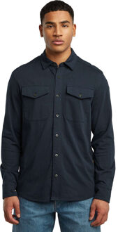 G-Star Marine jersey shirt ls Blauw