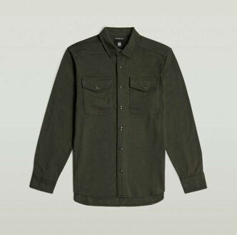 G-Star Marine jersey shirt ls Grijs