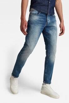 G-Star RAW 3301 tapered fit jeans met medium wassing Indigo - W32/L32