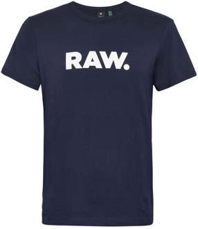 G-Star RAW Holorn T-shirt Blauw - L
