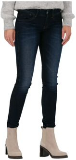 G-Star RAW Lynn mid skinny fit jeans Blauw - 29-30