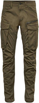 G-Star RAW Rovic tapered fit cargobroek in katoenblend Mosgroen - W32/L32