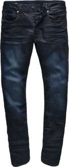 G-Star RAW slim fit jeans 3301 dark aged Zwart - 30-34