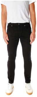 G-Star RAW slim fit jeans 3301 pitch black Zwart - 32-36