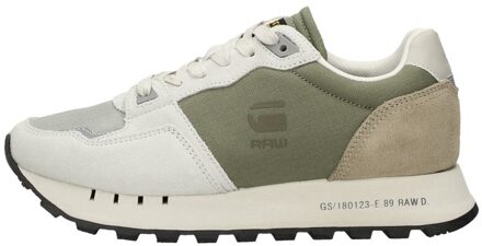 G-Star Raw Sneaker Dames Grijs/Groen/Taupe