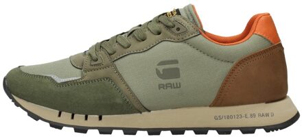 G-Star Raw Sneaker Heren Groen/Cognac/Oranje