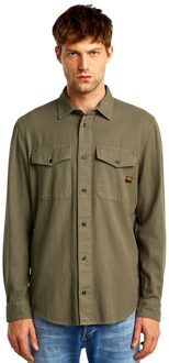 G-Star Shirt Donkergroen
