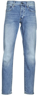 G-Star Straight Jeans G-Star Raw 3301 Regular Tapered" Blauw - 34 / 34, 36 / 34, 40 / 34, 29 / 32, 32 / 32, 33 / 34