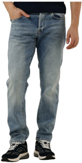 G-Star Straight Jeans G-Star Raw 3301 Regular Tapered" Blauw - 34 / 34, 36 / 34, 40 / 34, 29 / 32, 32 / 32, 33 / 34