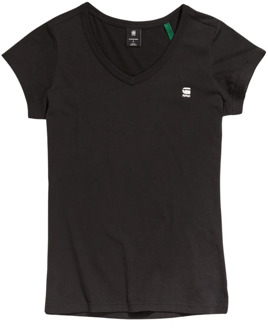 G-Star T-shirt Korte Mouw G-Star Raw eyben slim v" Zwart - S,M,L,XL,XS