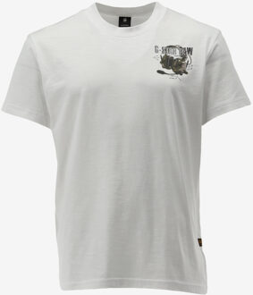 G-Star T-shirt wit - M;XXL;L;S;XL