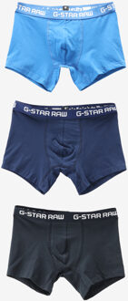 G-Star Underwear Classic 3 pack donker blauw - S