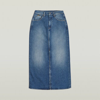 G-Star Viktoria long skirt wmn Blauw - 27