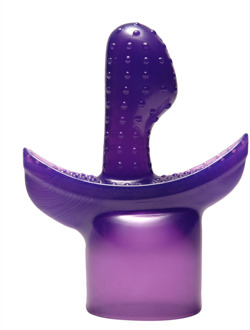 G Tip Wand Massager Attachment - Paars - G Tip Wand Massager Attachment - Paars