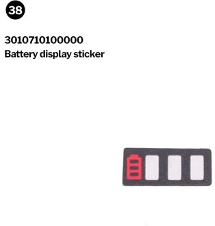 G04 Elektrische Snoeischaar (Accessoire Link 35-37) accu sticker