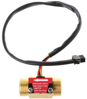 G1/2 "Water Flow Hall Sensor Switch Flow Meter 1-25L/Min Voor Industriële Controle
