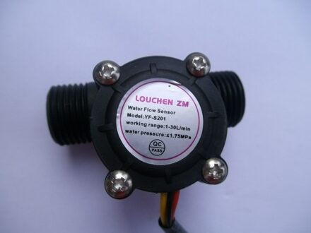 G1/2 "Water Flow Hall Sensor Switch Flowmeter Counter 1-30L/Min