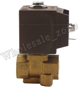G1/4 "2/2 Manier AC 110/120V 220/230 V Inner Buiten Indirecte Warmte Uitwisseling boiler Warm Water Stoom Gas Solenoid Elektrische Klep 220v