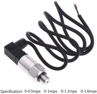 G1/4 Druktransmitter Transducer Voor Water Gas Olie 4-20mA Output 0-1.6MPA 0-0.5Mpa