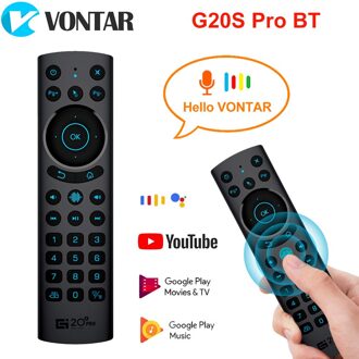G20S Pro G20BTS Plus G20S Voice Afstandsbediening 2.4Ghz Wireless Mini Keyboard Air Mouse Gyro Voor Android Tv Box h96 Max X96 Mini G20S Pro BT