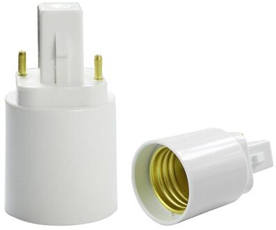 G24 Om E27 Socket Base Led Halogeen Cfl Light Bulb Lamp Adapter Converter Houder