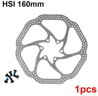 G3 Fiets Rem Cs Sweep Schijfrem Blok Voering Remschijven Mtb Brake Pad 160/180Mm Met 12 bouten Systeem Disc Fietsonderdelen 1stk 160MM HSI