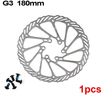 G3 Fiets Rem Cs Sweep Schijfrem Blok Voering Remschijven Mtb Brake Pad 160/180Mm Met 12 bouten Systeem Disc Fietsonderdelen 1stk 180MM G3