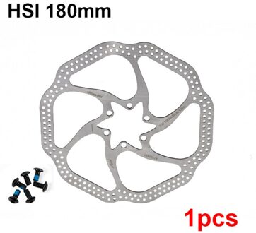 G3 Fiets Rem Cs Sweep Schijfrem Blok Voering Remschijven Mtb Brake Pad 160/180Mm Met 12 bouten Systeem Disc Fietsonderdelen 1stk 180MM HSI