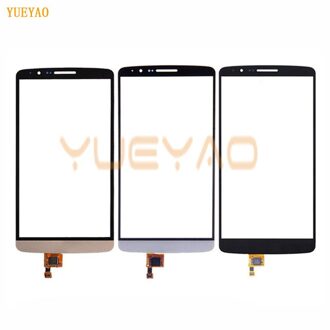 G3 Touch Screen Voor Lg G3 D850 D855 D858 Touch Screen Touch Panel Sensor Digitizer Voor Glas Outer Lens Touchscreen wit