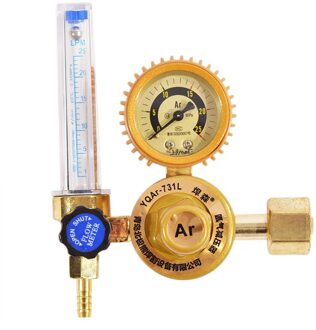 G5/8 "0-25Mpa Argon CO2 Mig Tig Flow Meter Gas Regulator Flowmeter Lassen Weld Gauge Argon Regulator Druk reducer